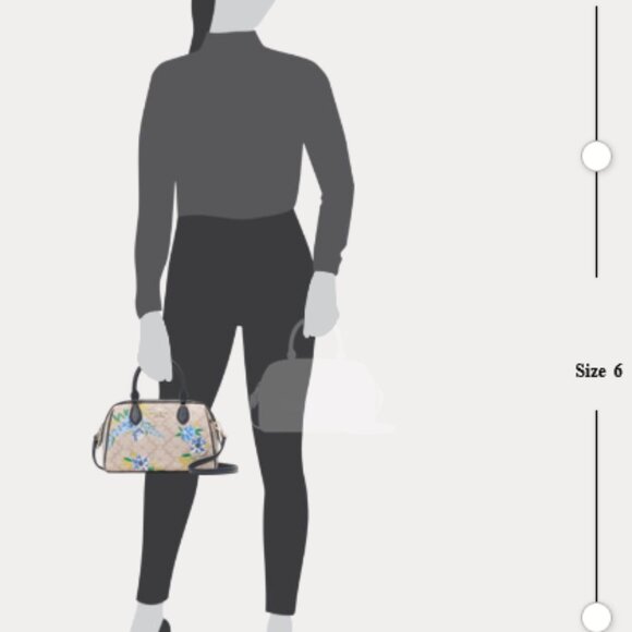 Kate Spade New York Spade Flower Flora Small Dolly Duffle Crossbody Purse - Picture 8 of 8